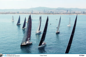 Un día soleado y de flojo viento en Godó