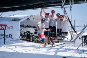 Un igualadísimo final en la Etapa 2 se salda con empate en el liderato de la general tanto en IMOCA 60 como en VO65