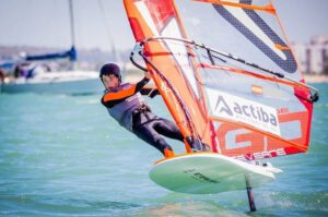 El windsurfista malagueño Antonio Medina, al Mundial de Garda, Italia