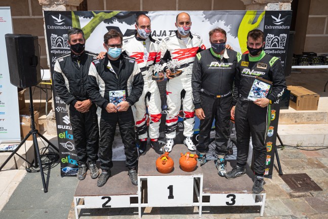 Mario Patrão, Félix Macías y José Luis Conde, vencedores de la V Baja TT Dehesa Extremadura baja dehesa - Mario Patrão, Félix Macías y José Luis Conde, vencedores de la V Baja TT Dehesa Extremadura