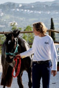 OLiver Lange, en su primer año de infantil, dos semanas de competiciones en Vilamoura