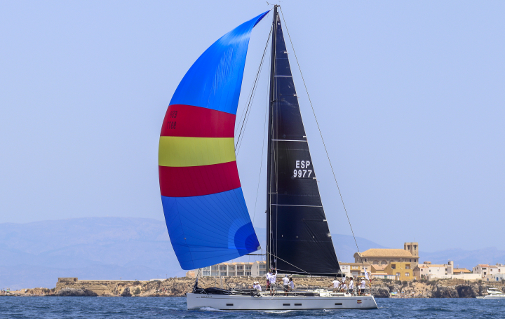 Recta final del 25 Tabarca Vela Diputación de Alicante recta final - Recta final del 25 Tabarca Vela Diputación de Alicante