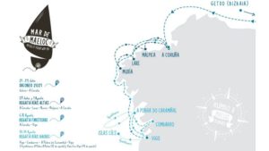Mar de Maeloc Rias Baixas, LA REGATA DIFERENTE