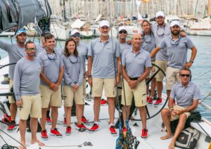 Fin (de la primera parte). El Teatro Soho Caixabank de Javier Banderas, líder de BMW ORC 2, es el único barco de la flota que ha ganado todas las pruebas disputadas