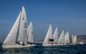 Liga de Invierno Baitra J80, inaugura la temporada 2022 en El Monte Real Club de Yates