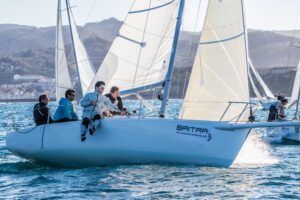 Monte Real Club de Yates celebra este sábado la tercera de las seis jornadas programadas de J 80