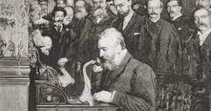 Graham Bell recibió la concesión de la patente del teléfono