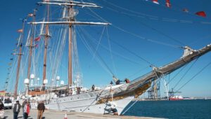 95 años de la botadura del “Juan Sebastián de Elcano” en el astillero Echevarrieta y Larrinaga (Cádiz)