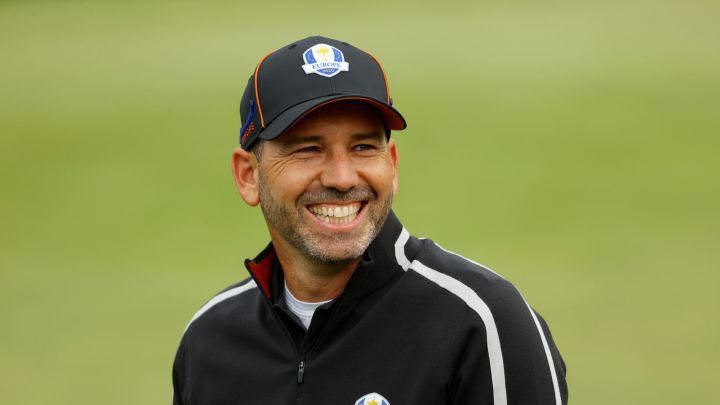 Sergio García y Eugenio López-Chacarra en el El Wells Fargo Championship sergio garc - Sergio García y Eugenio López-Chacarra en el El Wells Fargo Championship