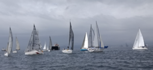 Viento inestable en la 6ª Prueba del Campeonato Interclubs del Estrecho