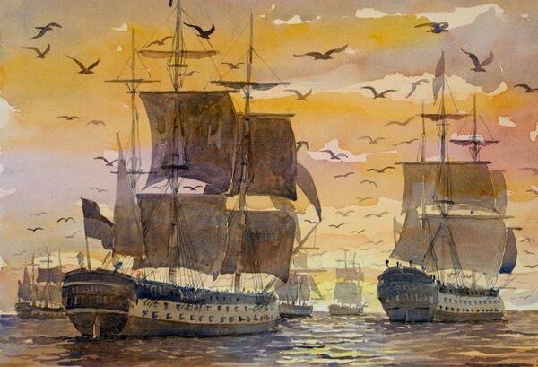 "La batalla de Brión", en ésta le dimos fuerte a la Armada Inglesa - "ellos no lo cuentan"
