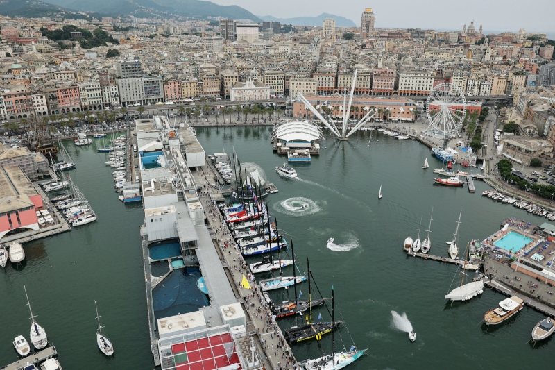 Génova da la bienvenida al mundo con motivo de The Ocean Race nova ocean - Génova da la bienvenida al mundo con motivo de The Ocean Race