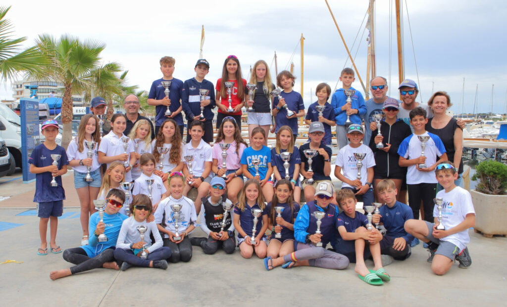 Beatriz Quintana y Nikko Palou, los mejores entre doscientos Optimist en Cala Gamba beatriz quintana - Beatriz Quintana y Nikko Palou, los mejores entre doscientos Optimist en Cala Gamba