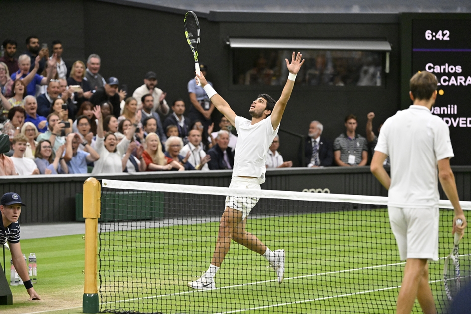 Alcaraz, Djokovic mañana domingo alcaraz djokovic - Alcaraz, Djokovic mañana domingo