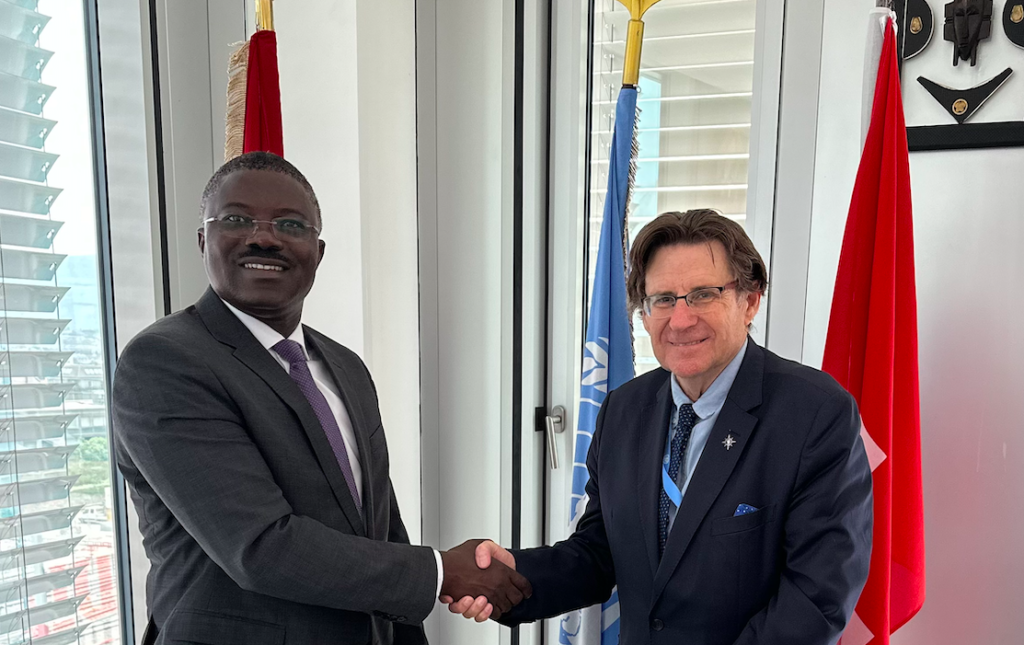 Altamirano se reúne con embajador de Burkina Faso en Ginebra Altamirano en Ginebra