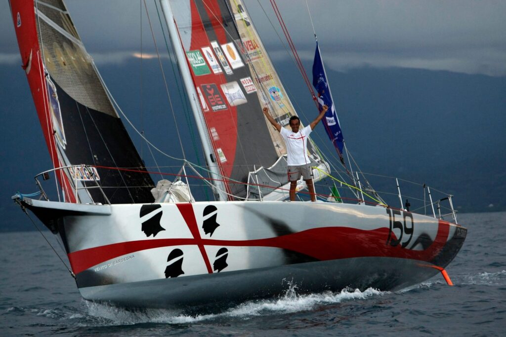 El patrón profesional italiano Andrea Mura, en el Global Solo Challenge con Open 50 andrea mura - El patrón profesional italiano Andrea Mura, en el Global Solo Challenge con Open 50