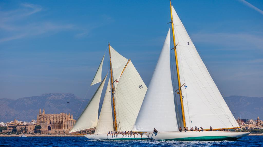 Los dos barcos más antiguos se juegan la victoria en la jornada final de la Illes Balears Clàssics barcos antiguos - Los dos barcos más antiguos se juegan la victoria en la jornada final de la Illes Balears Clàssics