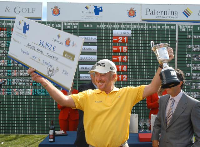 El récord de Miguel Ángel Jiménez, referencia imprescindible en el Campeonato de España de Profesionales Masculino miguel ngel - El récord de Miguel Ángel Jiménez, referencia imprescindible en el Campeonato de España de Profesionales Masculino