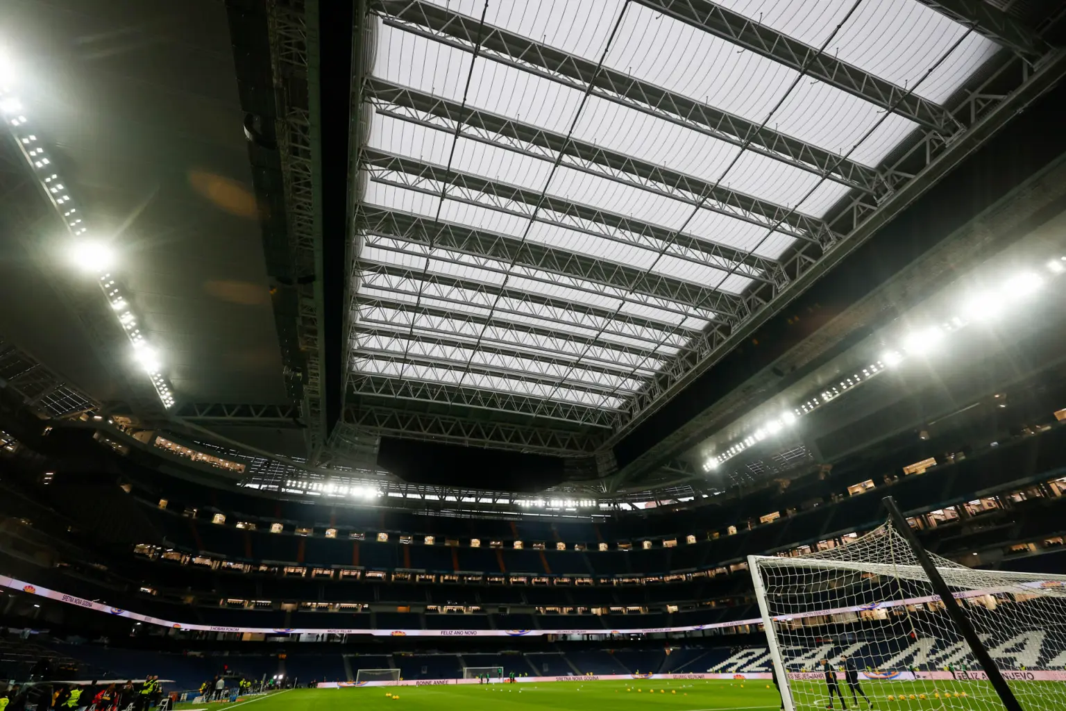 Un Skybar de ciencia ficción en el estadio Bernabéu