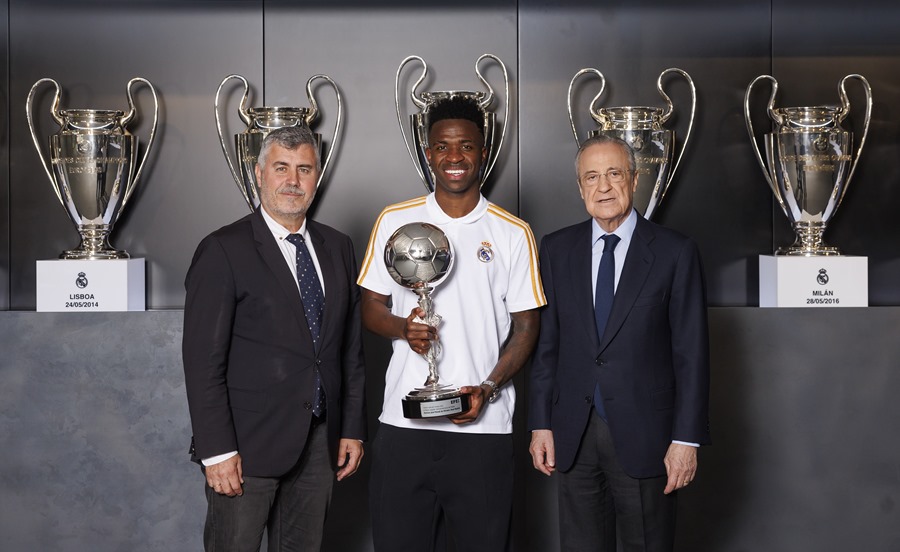 Vinícius, Trofeo EFE a mejor jugador iberoamericano del 2023 jugador mejor - Vinícius, Trofeo EFE a mejor jugador iberoamericano del 2023