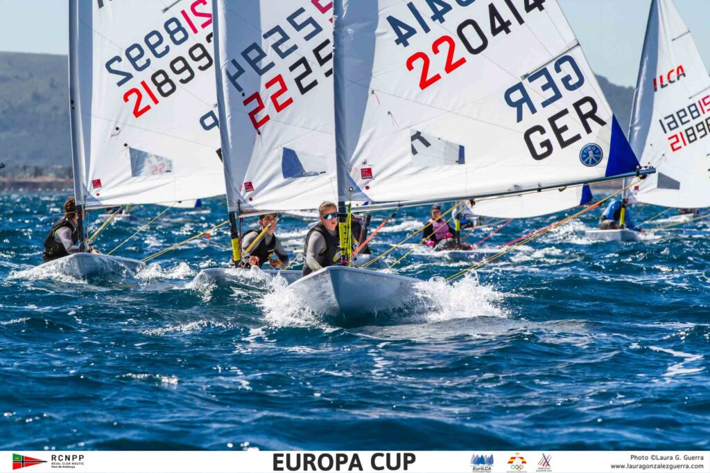 jornada europa - Todo por decidir a falta de una jornada para el final de la Europa Cup de ILCA de Pollença