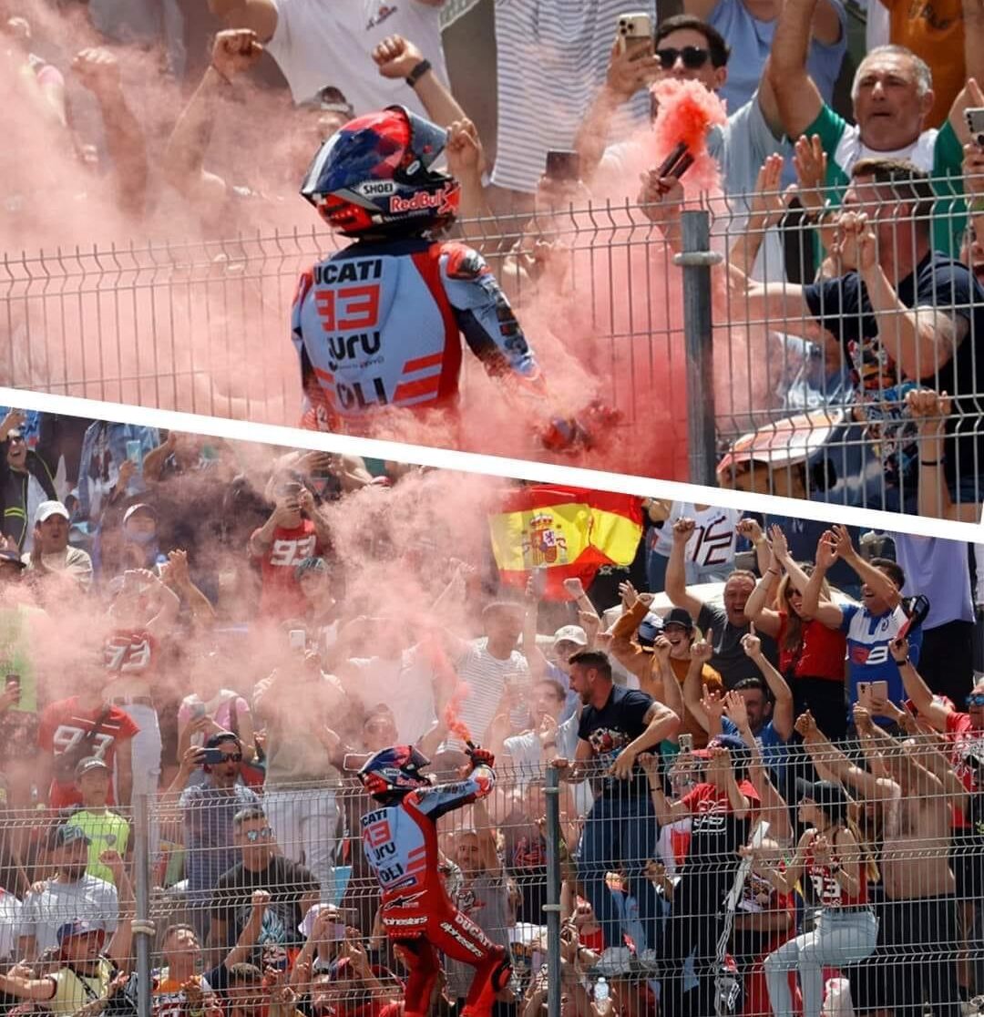 Marc Márquez de vuelta, por disciplina y talento.