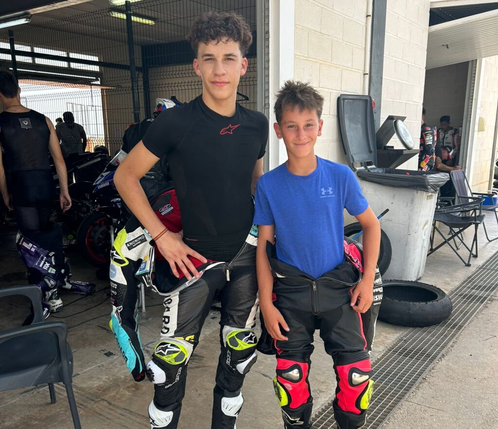 El joven piloto Ares Aragón comparte pista con pilotos mundialistas en Cartagena. joven piloto - El joven piloto Ares Aragón comparte pista con pilotos mundialistas en Cartagena.
