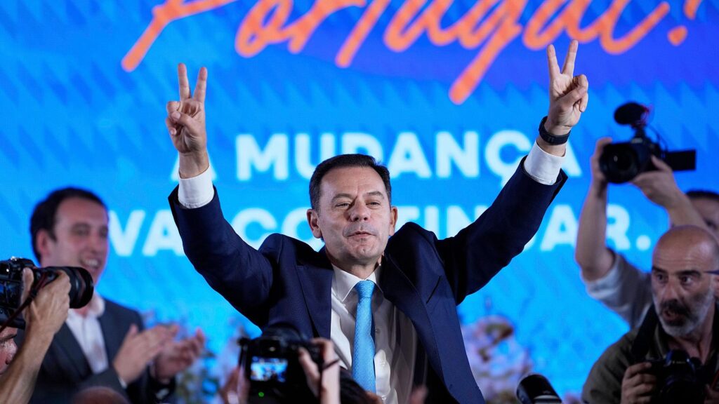La coalición de Montenegro gana en Portugal