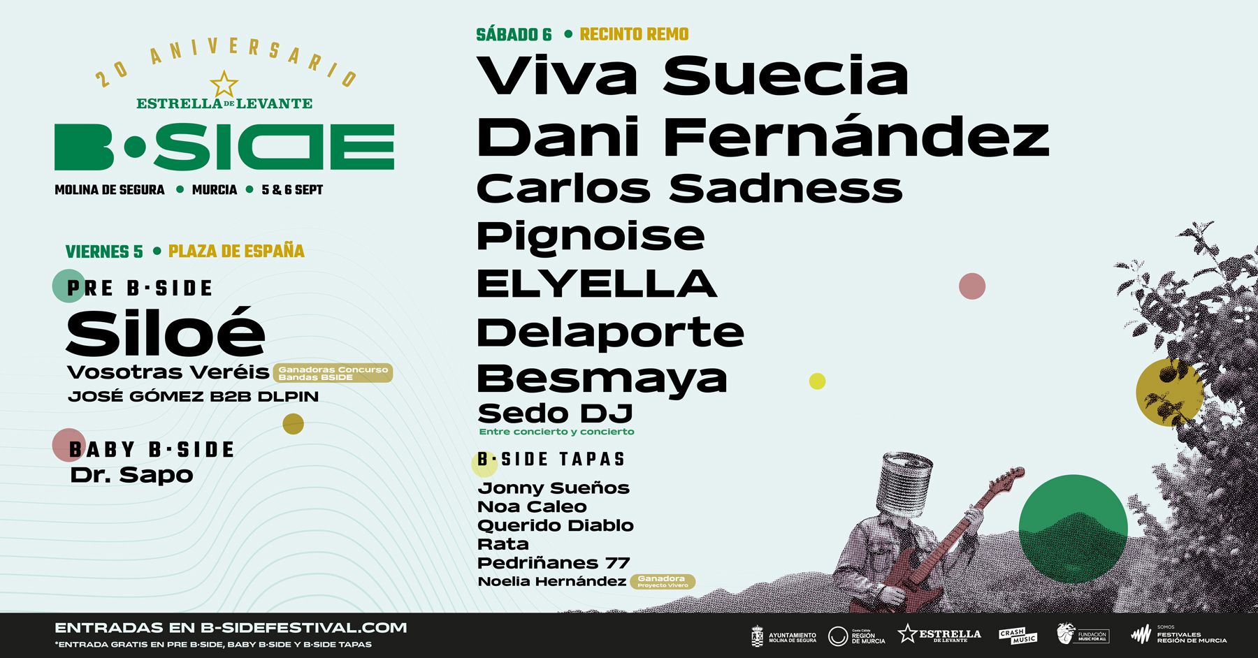 B-Side Festival 2025 celebra su 20º aniversario