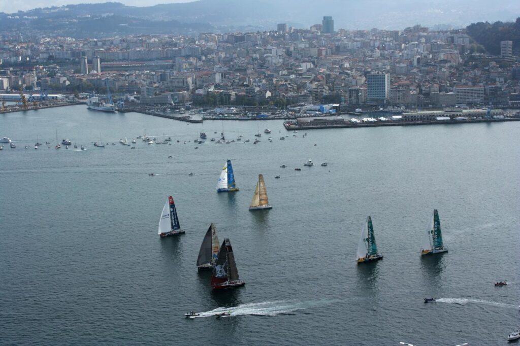 Vigo se prepara para la gran salida final de La Solitaire du Figaro Paprec vigo salida - Vigo se prepara para la gran salida final de La Solitaire du Figaro Paprec