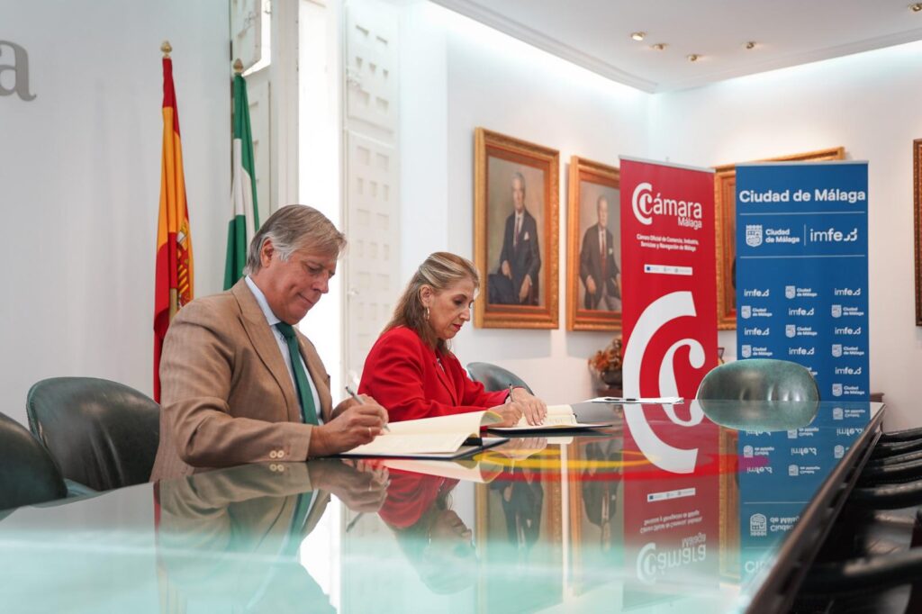 Ayuntamiento y Cámara de Comercio de Málaga, firman un nuevo convenio para recuperar empleos, fomentar el emprendimiento y aumentar la competitividad ayuntamiento mara - Ayuntamiento y Cámara de Comercio de Málaga, firman un nuevo convenio para recuperar empleos, fomentar el emprendimiento y aumentar la competitividad