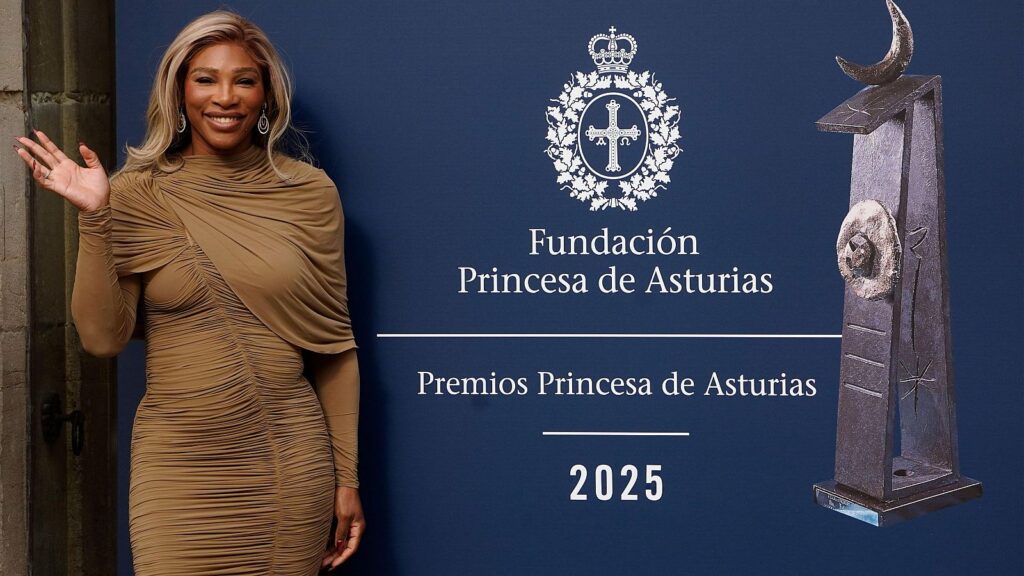 Serena, premio Princesa de Asturias de los Deportes, defiende la igualdad salarial: «Merecemos lo mismo»