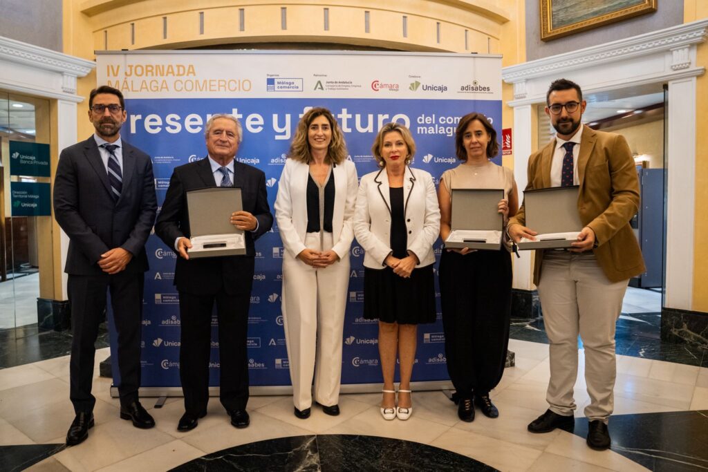 Málaga Comercio premia a Zerimar, Onversed y ACIA Antequera por su trayectoria y dedicación empresarial