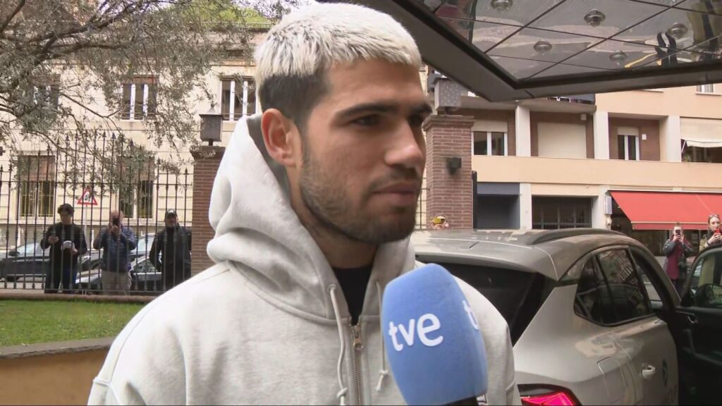 Alcaraz, baja en la Copa Davis, a RTVE: ”Las cosas no siempre salen como uno quiere»