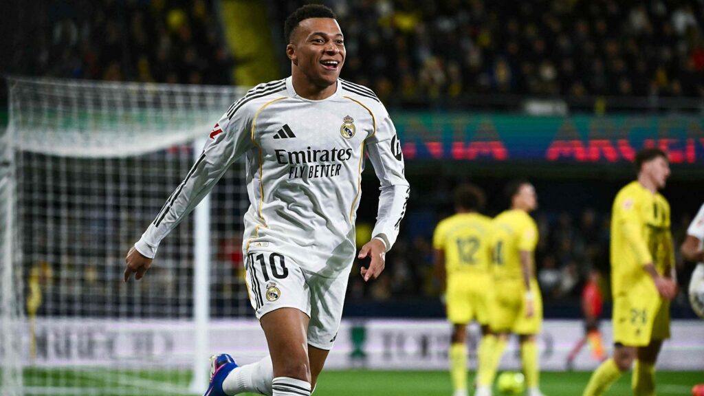madrid villarreal - Mbappé acuesta líder al Madrid en un frenético choque contra el Villarreal