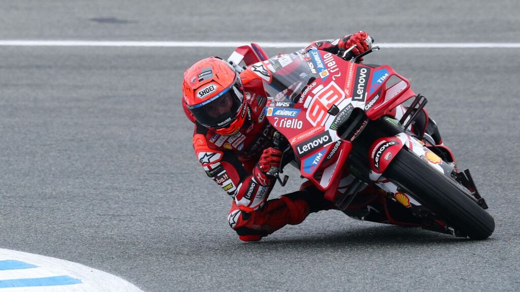 MotoGP ofrecerá un ‘show’ de alta velocidad en el GP de Estados Unidos de Fórmula 1 marc espa - Caída y victoria de Marc Márquez bajo el diluvio en la carrera sprint del Gran Premio de España de MotoGP