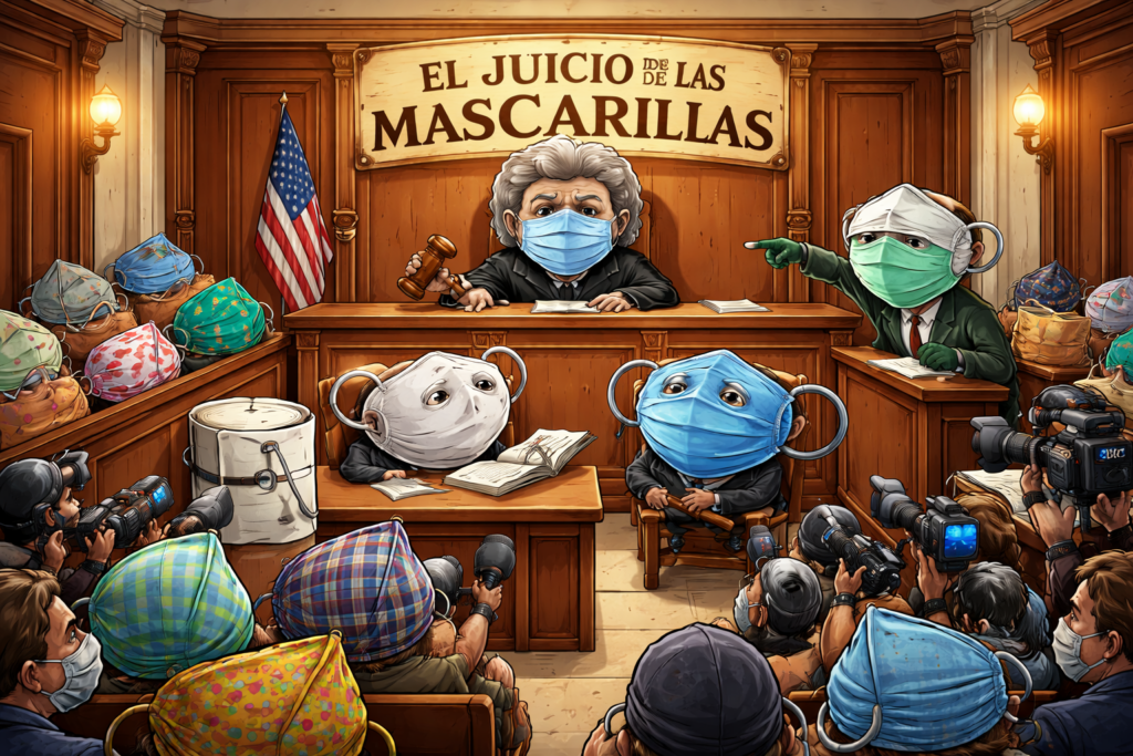 quien caso - QUIEN ES QUIEN EN EL CASO MASCARILLAS.