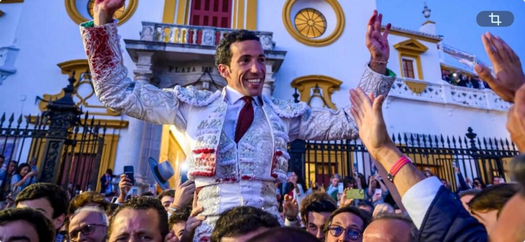 David de Miranda Consolidado tras su tarde en la Maestranza. david tarde - David de Miranda Consolidado tras su tarde en la Maestranza.