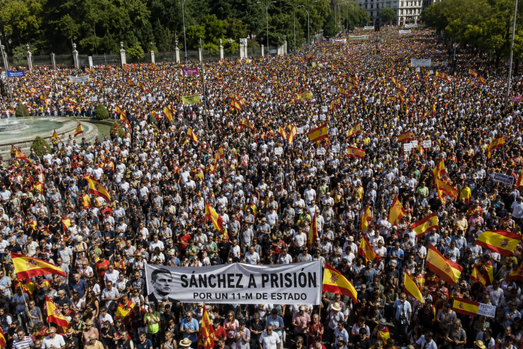 manifestaci todos - RTVE y el silencio incómodo ante la manifestación de “Todos a Moncloa”