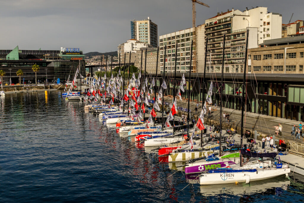 Vigo disfruta de La Solitaire du Figaro Paprec en su jornada de descanso vigo disfruta - Vigo disfruta de La Solitaire du Figaro Paprec en su jornada de descanso