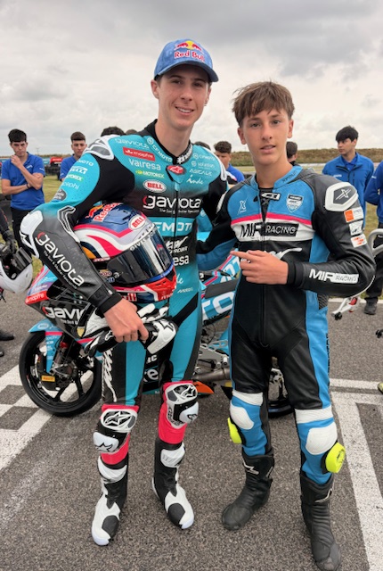 Ares Aragón invitado a la presentación oficial del Aspar Team