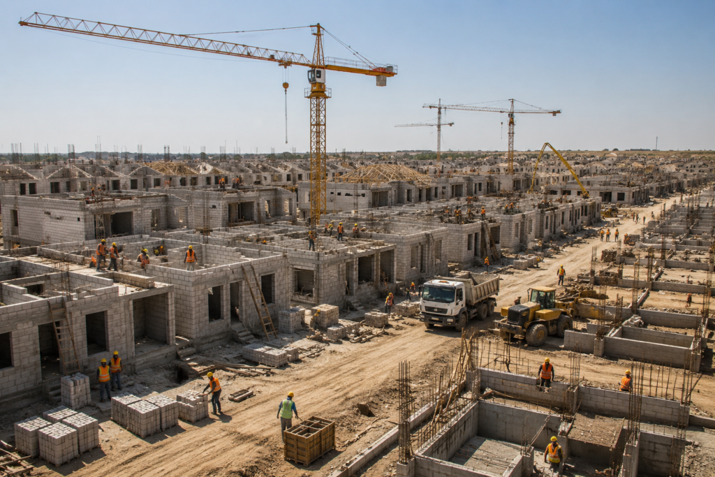 vivienda construye - La vivienda no se construye en los despachos de Madrid: el atasco está en los ayuntamientos.