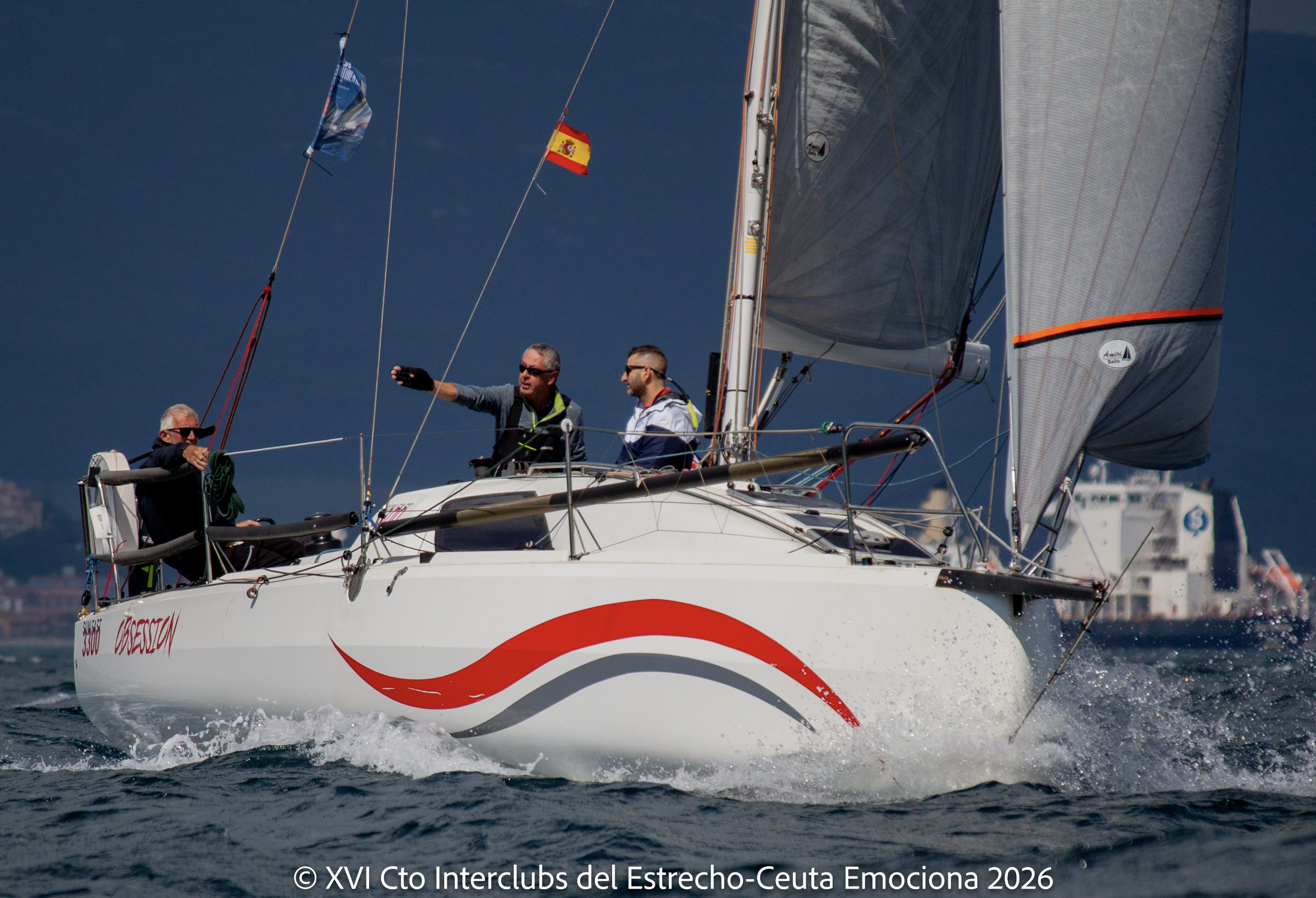 El Real Club Náutico de La Línea presenta la Regata Interclub del Estrecho-Ceuta Emociona