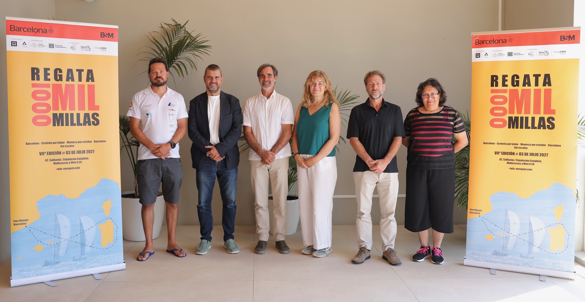 Barcelona recupera la regata Mil Millas con salida y llegada en el Port Olímpic.