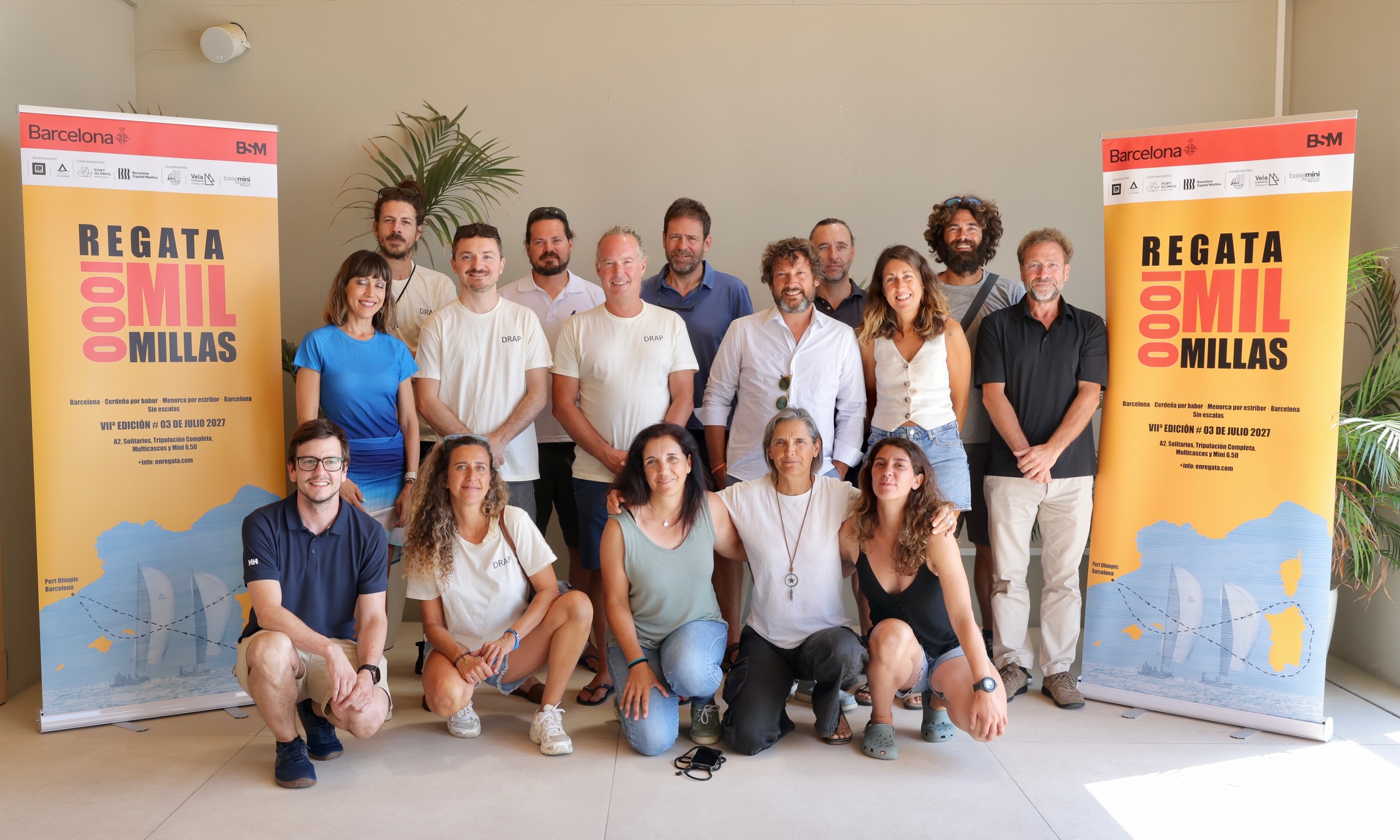Barcelona recupera la regata Mil Millas con salida y llegada en el Port Olímpic.