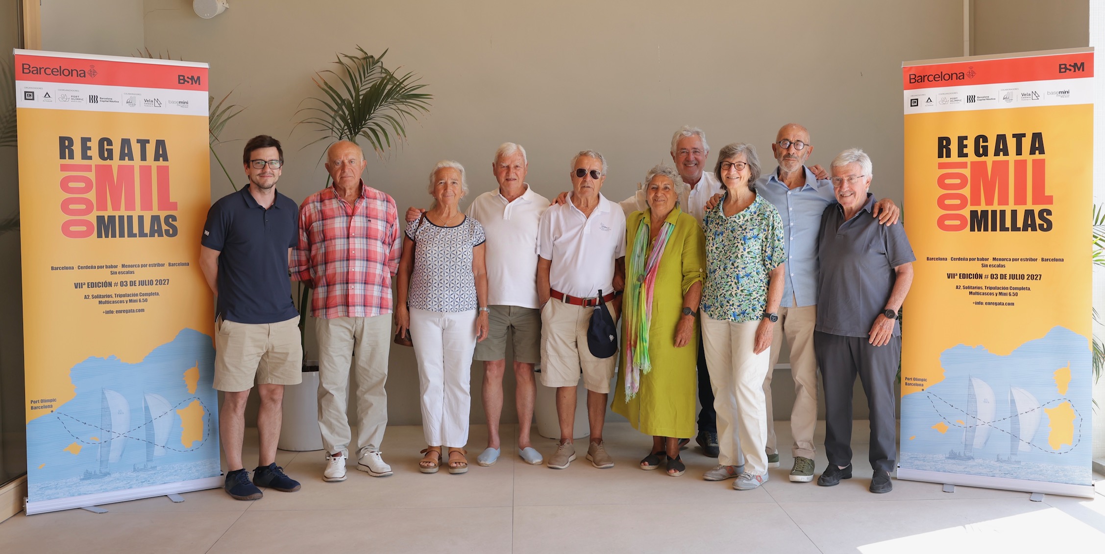Barcelona recupera la regata Mil Millas con salida y llegada en el Port Olímpic.