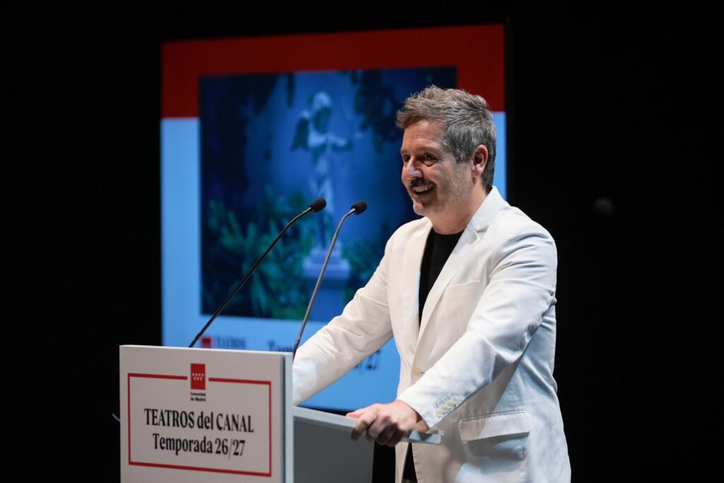 PRESENTADA LA TEMPORADA DE TEATROS DEL CANAL. mariano paco - PRESENTADA LA TEMPORADA DE TEATROS DEL CANAL.