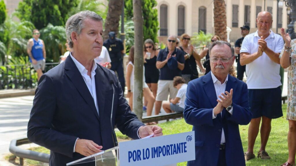 Feijóo culpa a Sánchez de la «invasión» a Ceuta y dice que conocía la amenaza desde principios de semana: «Nada hizo» feij ceuta - Feijóo culpa a Sánchez de la «invasión» a Ceuta y dice que conocía la amenaza desde principios de semana: «Nada hizo»