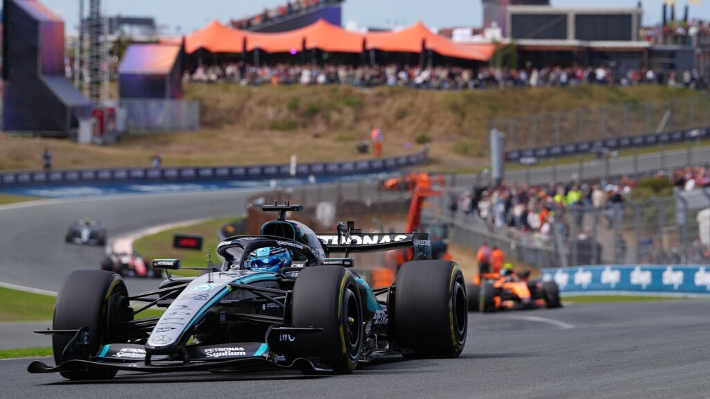 George Russell vuelve de vacaciones con victoria en la carrera sprint del GP de Zandvoort george russell - George Russell vuelve de vacaciones con victoria en la carrera sprint del GP de Zandvoort