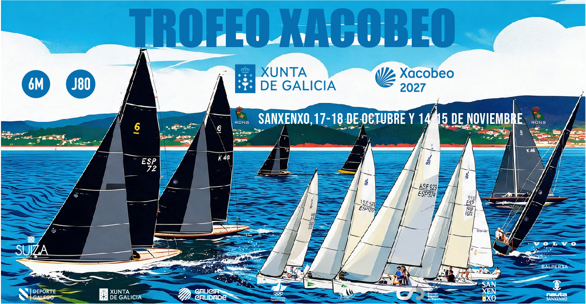 El Trofeo Xacobeo arranca hoy sabado en Sanxenxo con el viento como aliado para un gran espectáculo deportivo